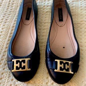 Escada leather shoes size 35